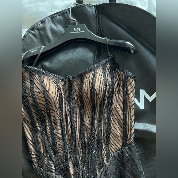 Walter Mendez Corset Beaded Gown - Picture 4 of 14